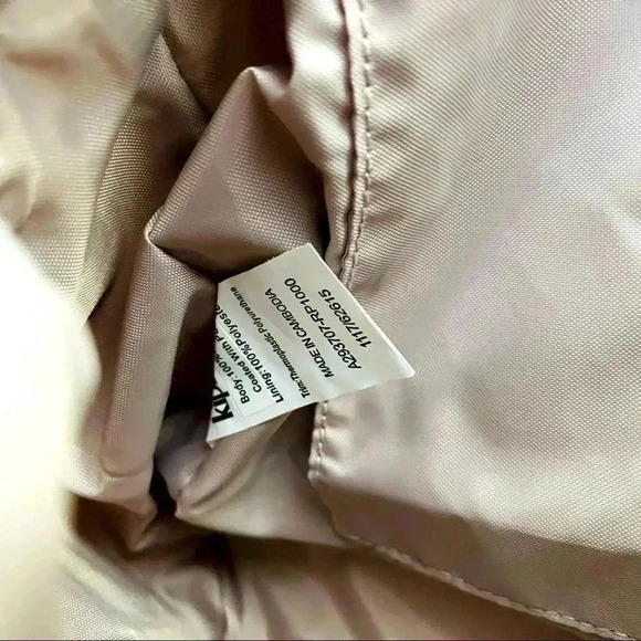 NWOT Kipling Jayla Travel Tote Duffle Metallic Crossbody - Picture 11 of 12